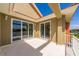 Spacious balcony with multiple sliding glass doors and water views at 17B Franklin S Ct, St Petersburg, FL 33711