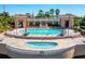 Community pool and spa with ample deck space at 17B Franklin S Ct, St Petersburg, FL 33711