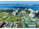 Aerial view of upscale community with golf course at 150 Belleview Blvd # 704, Belleair, FL 33756