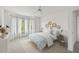 Bedroom with bay window and ceiling fan at 2848 Bayshore Trails Dr, Tampa, FL 33611