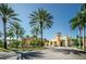 Grand entrance to community with gated access at 2746 Via Tivoli # 132B, Clearwater, FL 33764