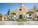 Ornate entrance to the Bay Watch community at 2746 Via Tivoli # 132B, Clearwater, FL 33764