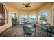Relaxing lounge area with comfortable seating and views of the pool at 2746 Via Tivoli # 132B, Clearwater, FL 33764