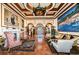 Elegant lobby with comfortable seating and a fireplace at 2746 Via Tivoli # 132B, Clearwater, FL 33764