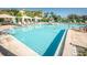 Refreshing resort-style pool with ample lounge chairs at 2746 Via Tivoli # 132B, Clearwater, FL 33764