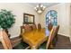 Elegant dining room with a large table and comfortable chairs at 2746 Via Tivoli # 132B, Clearwater, FL 33764