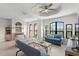 Open living space with ample natural light and multiple seating options at 2746 Via Tivoli # 132B, Clearwater, FL 33764