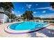 Enjoy this kidney-shaped community pool with plenty of room for swimming and relaxing at 1377 N Mcmullen Booth Rd # 1377, Clearwater, FL 33759