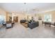 Spacious community room with comfortable seating, large windows, and a dining area at 1377 N Mcmullen Booth Rd # 1377, Clearwater, FL 33759