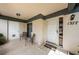 Inviting entryway with a white door and a welcoming mat at 1377 N Mcmullen Booth Rd # 1377, Clearwater, FL 33759