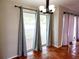 Dining area with sliding glass doors leading to backyard at 7267 Teaberry St, Englewood, FL 34224