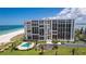 Highrise building with pool and parking, beachfront property at 1460 Gulf Blvd # 1212, Clearwater Beach, FL 33767