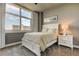 Bedroom with a view and a full-size bed at 331 Cleveland St # 317, Clearwater, FL 33755