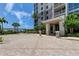 Luxury high-rise building with courtyard and gated entrance at 331 Cleveland St # 317, Clearwater, FL 33755