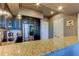 Granite countertops and stainless steel appliances highlight this kitchen at 331 Cleveland St # 317, Clearwater, FL 33755