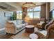 Living room with ample natural light and stylish furnishings at 331 Cleveland St # 317, Clearwater, FL 33755
