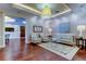 Spacious lobby with hardwood floors and modern decor at 331 Cleveland St # 317, Clearwater, FL 33755