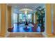 Elegant lobby with hardwood floors and comfortable seating at 331 Cleveland St # 317, Clearwater, FL 33755
