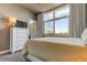 Main bedroom with large windows and a view of the city at 331 Cleveland St # 317, Clearwater, FL 33755