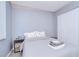 Bedroom with double bed, nightstand and built in closet at 9252 81St Ave, Seminole, FL 33777
