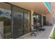 Spacious outdoor balcony with comfortable seating offering relaxing outdoor living at 1 Key Capri # 102E, Treasure Island, FL 33706