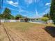 Large backyard with a spacious grassy area at 2347 Eastwood Dr, Clearwater, FL 33765