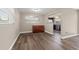 Dining room features hardwood floors and built-in cabinetry at 800 Pasadena S Ave, St Petersburg, FL 33707