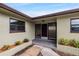 Mid-century modern home with a covered entryway at 800 Pasadena S Ave, St Petersburg, FL 33707