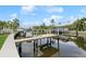 Private dock with ample space for multiple boats at 1254 Cordova Ne Blvd, St Petersburg, FL 33704