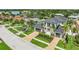 Modern home with a metal roof and two car garage at 1254 Cordova Ne Blvd, St Petersburg, FL 33704