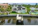 Modern home with private dock and access to the water at 1254 Cordova Ne Blvd, St Petersburg, FL 33704