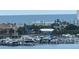 Waterfront view with marina and boats at 255 Dolphin Pt # 809, Clearwater, FL 33767