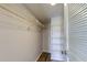 Closet with wire shelving providing ample storage space at 9490 Harbor Greens Way # 205, Seminole, FL 33776