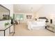Spacious main bedroom with a vaulted ceiling, neutral tones, and ample natural light at 379 Fan Palm Ne Ct # 0, St Petersburg, FL 33703