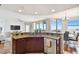 Modern kitchen with stainless steel appliances at 5823 Bowen Daniel Dr # 905, Tampa, FL 33616