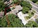Aerial view of a house and surrounding neighborhood at 2811 Valencia S Way, St Petersburg, FL 33705