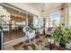 Relaxing sunroom with access to the backyard at 1044 Blyth Hill Ct, Trinity, FL 34655