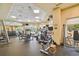 Well-equipped fitness center with various exercise machines at 5823 Bowen Daniel Dr # 905, Tampa, FL 33616