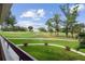 Relaxing view of the golf course from private balcony at 36750 Us Highway 19 N # 13202, Palm Harbor, FL 34684