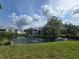 Beautiful community with a tranquil pond and fountain at 6802 Stones Throw N Cir # 14206, St Petersburg, FL 33710