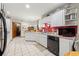 This kitchen offers ample counter and cabinet space at 4936 Mineola Pl, Palm Harbor, FL 34684