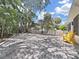 Spacious paver patio perfect for outdoor dining and relaxation at 577 Vista Trail Ct, Palm Harbor, FL 34683
