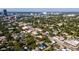 St. Petersburg, FL, aerial view showcasing cityscape and neighborhood, lush greenery and convenient urban living at 316 11Th N Ave, St Petersburg, FL 33701