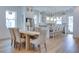 Bright dining area boasts an eat-in kitchen and an open concept living space at 316 11Th N Ave, St Petersburg, FL 33701