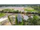 Charming light blue single Gathering home with a gray roof and green lawn, a great place to call home at 4234 4Th S St, St Petersburg, FL 33705