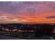 Stunning sunset over the water with beautiful clouds and city skyline at 3820 Gulf Blvd # 608, St Pete Beach, FL 33706