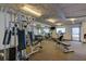 Condo fitness center with cardio and weight equipment at 3820 Gulf Blvd # 608, St Pete Beach, FL 33706