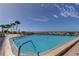 Refreshing heated pool with beach access at 3820 Gulf Blvd # 608, St Pete Beach, FL 33706