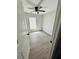 Bright bedroom with ceiling fan and vinyl plank flooring at 1919 21St S St, St Petersburg, FL 33712