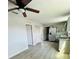 Bright and airy living room with ceiling fan and vinyl plank flooring at 1919 21St S St, St Petersburg, FL 33712